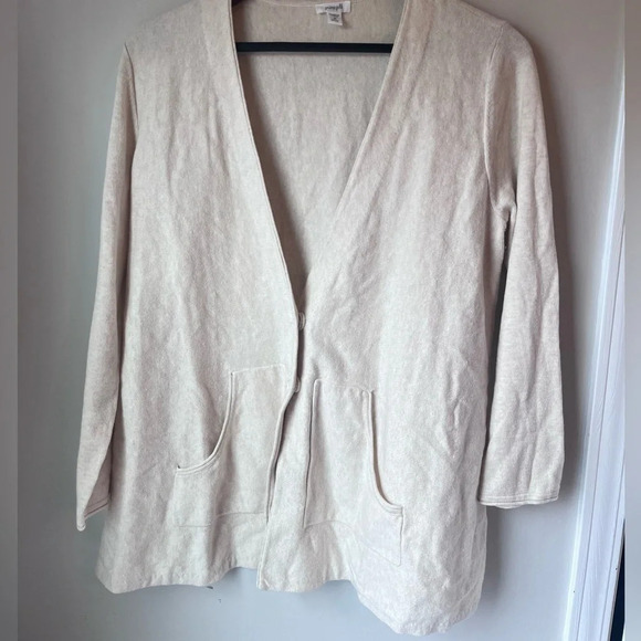 J. Jill Sweaters - J Jill pure Jill Women cardigan snap closure cashmere cotton blend Petite Medium